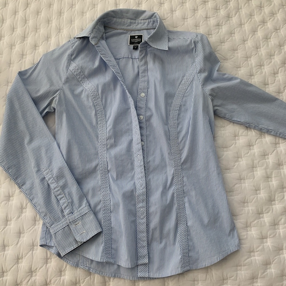 Express: long sleeve button down